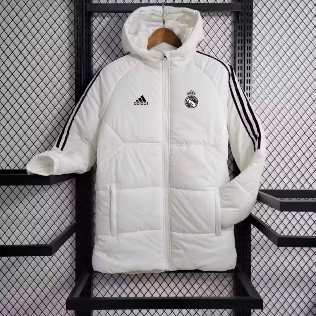 AAA Quality Real Madrid 23/24 Cotton Coat - White
